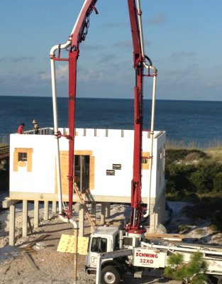 ICF Construction Cape San Blas Florida